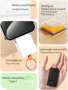 Nouvelle technologie, chargeurs multifonctions 1200 mAh, banques d'alimentation, chargeurs sans fil portables, chargeurs magnétiques - Product Image 2