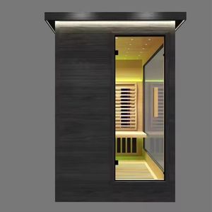 أفضل بيع أستراليا ساونا الأشعة تحت الحمراء والتقليدية 4 أشخاص ساونا جافة في الهواء الطلق مع العلاج بالملح - Product Image 2