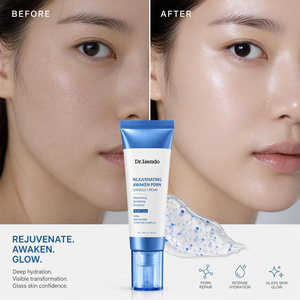OEM Korean PDRN Capsule <strong>Face</strong> <strong>Cream</strong> Niacinamide 12 Peptide Complex Rejuvenating Anti Aging Brightening Moisturizer Private Label - Product Image 5