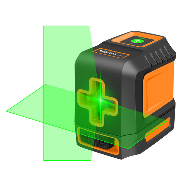 Direct Wholesale Sale Professional New Arrival Cross Green Beam Line Level Laser 2 Lines 360 Degree Industrial Rechargeable
