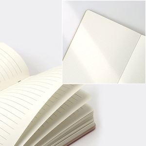 Ready Ship Colorful School Use Exercise Book Sewing Binding Soft Cover Leather Cheap Bulk Notebook Custom Journal <b>Writing</b> <b>Pads</b> - Product Image 4