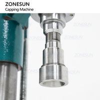 Machine de capsulage semi-automatique électrique ZONESUN ZS-YG60B pour bouteilles en verre de bière, de soda et de boissons gazeuses avec capsules couronne