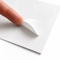 Maßgeschnittene Aufkleberbögen Wasserfeste Kiss-Cut-Etiketten Glänzend Kraft Transparent Holografisch für Verpackungen