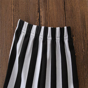 ชุดเสื้อผ้าเด็ก E2woo 2022 รุ่นใหม่สำหรับฤดูร้อน คุณภาพสูง เสื้อสายเดี่ยวลายทางสำหรับเด็กผู้หญิง ชุดเสื้อผ้าสองชิ้น - Product Image 5