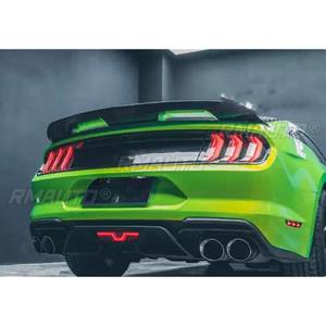 Alerón trasero de fibra de carbono real para Ford Mustang GT500 2018-2020, kit de carrocería, accesorios para coche - Product Image 3