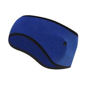 German Velvet Ear Wraps Model 113 Unisex Windproof Solid Color Headband With Buttons For Cold Weather - Product Image 3