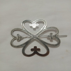 Accessoires de pince à cheveux plaqués argent à la mode dernière conception 100 pièces épingle à cheveux bébé/Z fabrication épingles à cheveux élégantes pour les enfants - Product Image 1