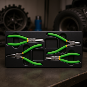 FG 102/42C Precision <b>Pliers</b> <b>Set</b> 4 Piece Automotive Repair Tools - Product Image 3