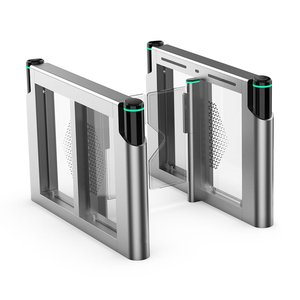 Torniquete Moderno de Alta Velocidad, Barrera Automática Abatible para Edificios de Oficinas y Estaciones, con Reconocimiento Facial, Código QR y RFID - Product Image 3