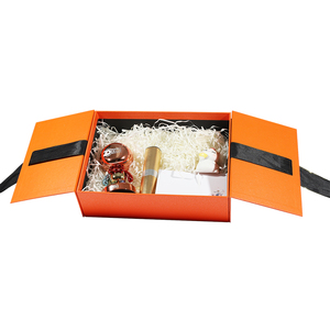 Custom Men Birthday <b>Box</b> Gift Set Magnetic Double Door Gift <b>Box</b> with Ribbon - Product Image 6
