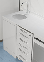 Meubles de laboratoire dentaire, banc de travail, bureau de clinique dentaire, armoires, tables de laboratoire