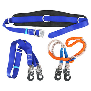 Zhongyu Rope Net <b>Belt</b> Safety Harness 4.3Cm Webbing 2M Rope Fall Protection For High Altitude <b>Work</b> - Product Image 5