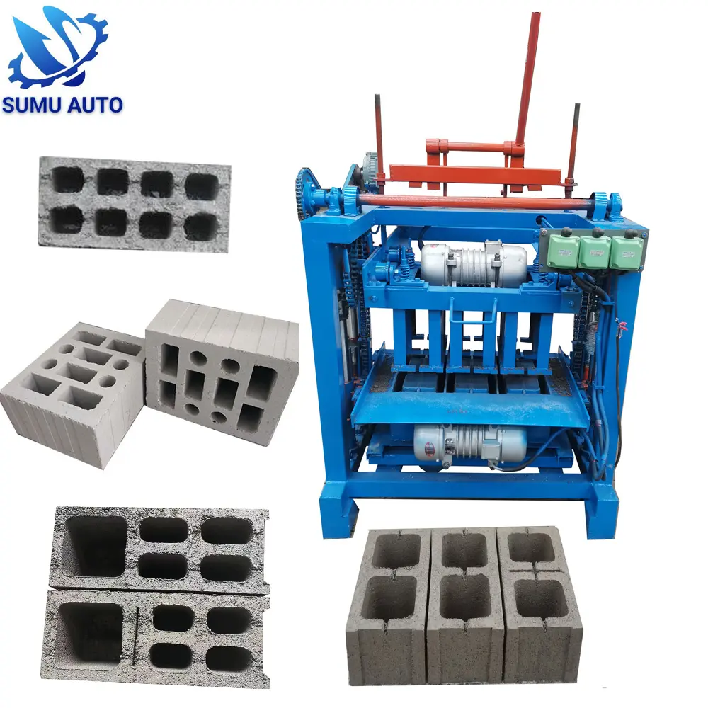 Macchina manuale Diesel per blocchi di cemento singolo cavo