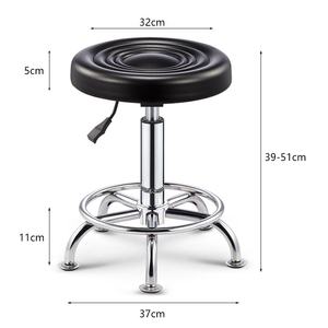 Chaise pivotante réglable en hauteur clinique médicale <span class=keywords><strong>tatouage</strong></span> Spa Salon de coiffure tabouret roues Style classique Offre Spéciale métal matériel - Product Image 5