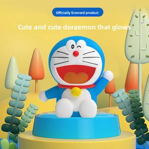 Cartoon Doraemon Silicone Socket-Powered <strong>Night</strong> <strong>Light</strong> <strong>Childrens</strong> Gift Soft Pat Lamp Button-Controlled 10,000 Hours Lifespan <strong>Light</strong> - Product Image 4