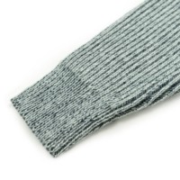 AiNear Vente en gros, conception de logo personnalisé, OEM et ODM, pull en coton tricoté pour homme, col rond, gris, à manches longues, de bonne qualité