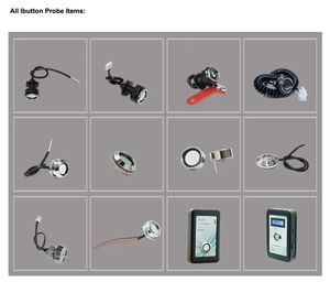 Lector de Tarjetas de Acceso Impermeable TM DS1990A-F5 Dallas Key Ibutton Probe para Dispositivos GPS y Sistemas de Gestión de Flotas - Product Image 4