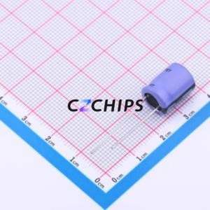 Condensateur électrolytique en aluminium à montage traversant EPF1HM221G12OTPVZC, montage traversant, D10xL12mm 220uF 20% 50V 10mm - Product Image 2