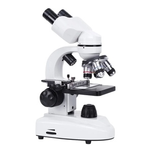Microscope biologique binoculaire CZY CZY007 40-1600X, condenseur Abbe, haute définition, pour laboratoire et étudiants, mise au point manuelle, IP66 - Product Image 1
