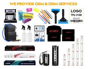 Película Protectora de Pintura (PPF) Metálica ECO Brand, Autoregenerable, Antiarañazos, No Amarillea, Herramienta de Prueba para Capó, 25*26cm de Alto - Product Image 3