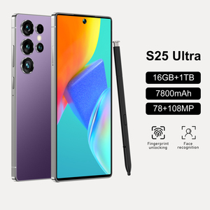 Teléfono Inteligente S25 Ultra de 7.3 Pulgadas, 16GB+1TB, Rendimiento Fluido y Gran Almacenamiento, Última Versión con la Mejor Calificación, 5G Android 14, para Gamers - Product Image 1