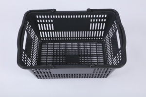 <span class=keywords><strong>Panier</strong></span> de courses de supermarché avec poignée de qualité, construction en plastique robuste pour usage en magasin - Product Image 4