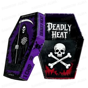 선물 사탕에 대 한 사용자 정의 불규칙한 관 모양 판지 페이딩 종이 상자 인쇄 된 관 모양 종이 상자 3.5g 꽃 - Product Image 1