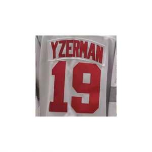 Quebec Peter Forsberg mavi en kaliteli dikişli ulusal hokey forması - Product Image 5