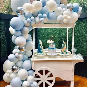 Vendita calda Wedding Baby Party MDF Candy Display Cart Wedding Cake Candy Cart centrotavola per eventi floreali decorazione