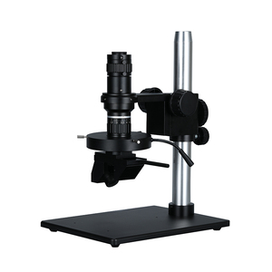 <span class=keywords><strong>Microscope</strong></span> d'inspection numérique monoculaire HuaGuang TDM-6303DMP 100V-240V avec écran LCD et éclairage annulaire <span class=keywords><strong>LED</strong></span> 4 zones 3D - Product Image 1