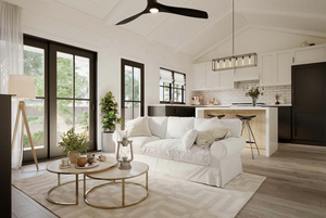 Maisons préfabriquées en acier <span class=keywords><strong>de</strong></span> 50 m2, maisons <span class=keywords><strong>de</strong></span> campagne, chalets - Product Image 3