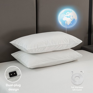 Funda de Almohada Rectangular con 10% Fibra de Plata y 90% Algodón Orgánico, Ecológica, Tejida, Lavable, Bordada, para Hospital, Hogar y Hotel - Product Image 2