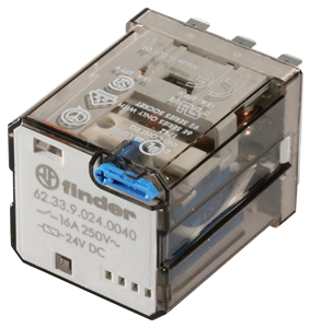 <b>Relay</b> 62.33.9.024.0040 24VDC 16A250V 3NC/NO Power <b>Relay</b>, 3PDT, 24 VDC, 16 A, 62 Series - Product Image 5