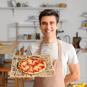 Eco-Friendly Hamburger <b>Wrapping</b> <b>Paper</b> | Coated PE Food Grade Burger <b>Paper</b> for Bread Noodle Cookie & Export Food Packaging - Product Image 5