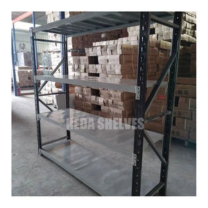 أرفف رف معدني قابل للتعديل ورفوف تخزين مستودع رف معدني متوسط الخدمة - Product Image 2