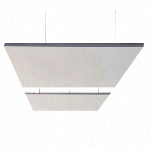 Pannelli Acustici per Soffitto 4x4ft Direttamente dalla Fabbrica, Montaggio Facile, Colore e Forma Personalizzabili, Nucleo in Lana di Vetro per Studi - Product Image 1