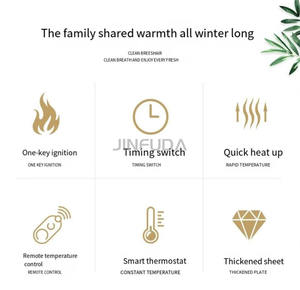 Cheminée automatique à granulés de bois Chaudière à eau domestique Chauffage Poêle à granulés Type de brûleur à mazout - Product Image 5