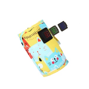 Set de Regalo para Bebé Niña, Calentador de Leche de Viaje, Cepillos de Limpieza, Cucharas que Cambian de Color y Dispensador de Leche en Polvo, 3 Piezas - Product Image 4