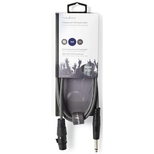 สายสัญญาณเสียง XLR ตัวเมีย ถึง XLR ตัวผู้ 3 พิน ขนาด 6.35 มม. ยาว 1.5 ม. - Product Image 3