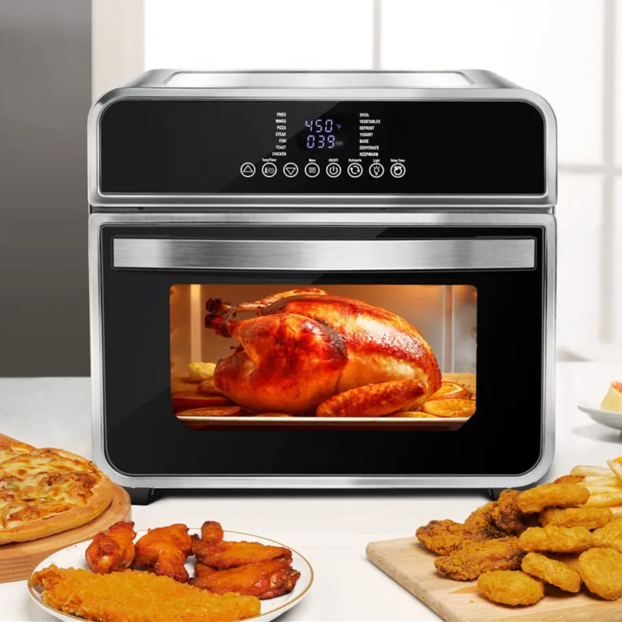 Groothandel 15l 15 In 1 Multifunctionele Smart Home Keuken Koken Olie Gratis Broodrooster Oven Lucht Friteuse Machine