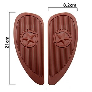 Almohadilla de tanque de motocicleta al por mayor, pegatinas antideslizantes, calcomanía de Gas, agarre de rodilla, <span class=keywords><strong>pegatina</strong></span> protectora de tanque Universal - Product Image 2