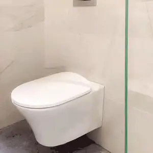 Youaxent — toilette murale de luxe suspendue, piège wc, pour salle de bains