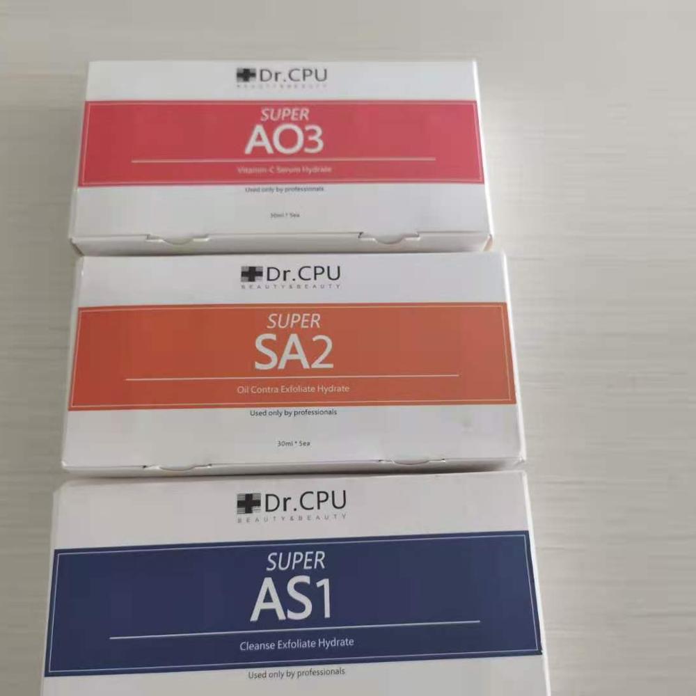 Корея AS1 SA2 AO3 Аква пилинг раствор Сыворотка для лица очищающий раствор жидкость