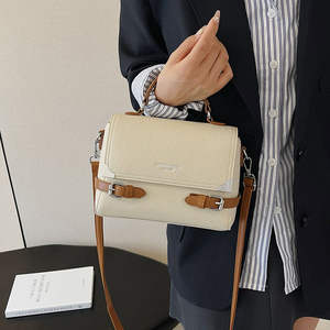 Sac à main tendance 2026 en cuir PU avec fermoir, sac à bandoulière pour femme - Product Image 4