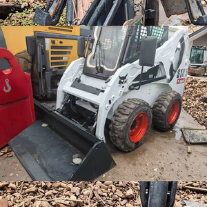 Muy buena marca <span class=keywords><strong>Bobcat</strong></span> Usado América motor diesel Neumáticos Skid Steer Mini Loader S450 Mini Loader Skid Steer Loader - Product Image 2