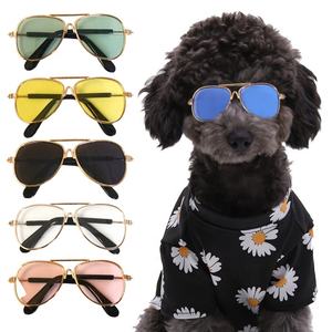 Orta küçük Pet moda Trend süsler aksesuarları kedi güneş gözlüğü köpek gözlük - Product Image 1