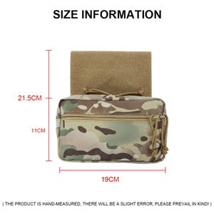 Bolsa Táctica con Cierre de Gancho y Bucle, Bolsa de Transporte Subabdominal, Bolsa para Herramientas para Chaleco Táctico JPC CPC AVS - Product Image 2