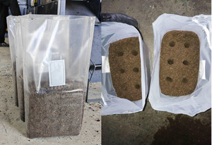 Machine automatique de remplissage de sacs de substrat pour champignons, équipement d'ensachage en blocs pour sacs carrés, pour ferme de culture de champignons - Product Image 4