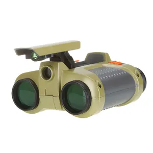 高品质4x30毫米儿童玩具礼品高清望远镜，带灯光夜视和弹出式闪光灯