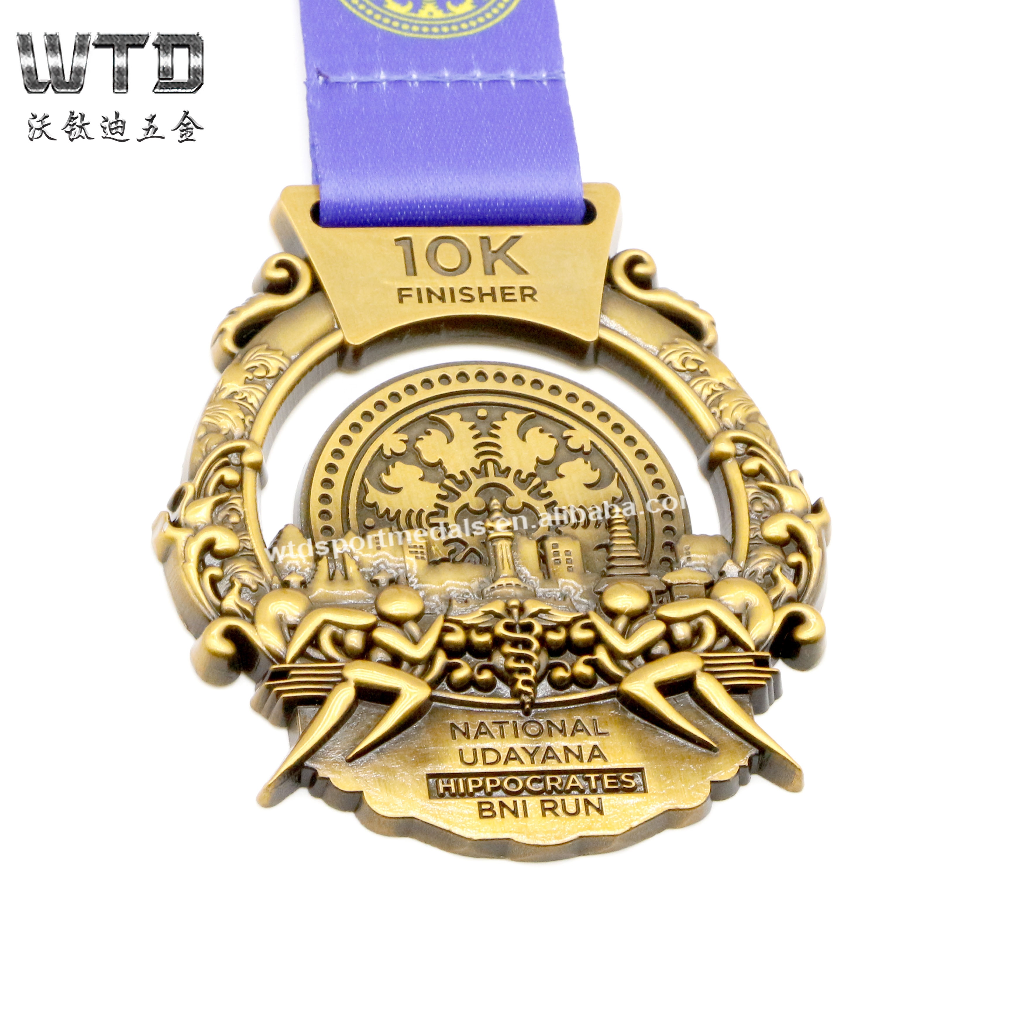 Бесплатный образец, изготовленный на заказ, металлический рельефный 3d-логотип, военные медали для Международной ассоциации